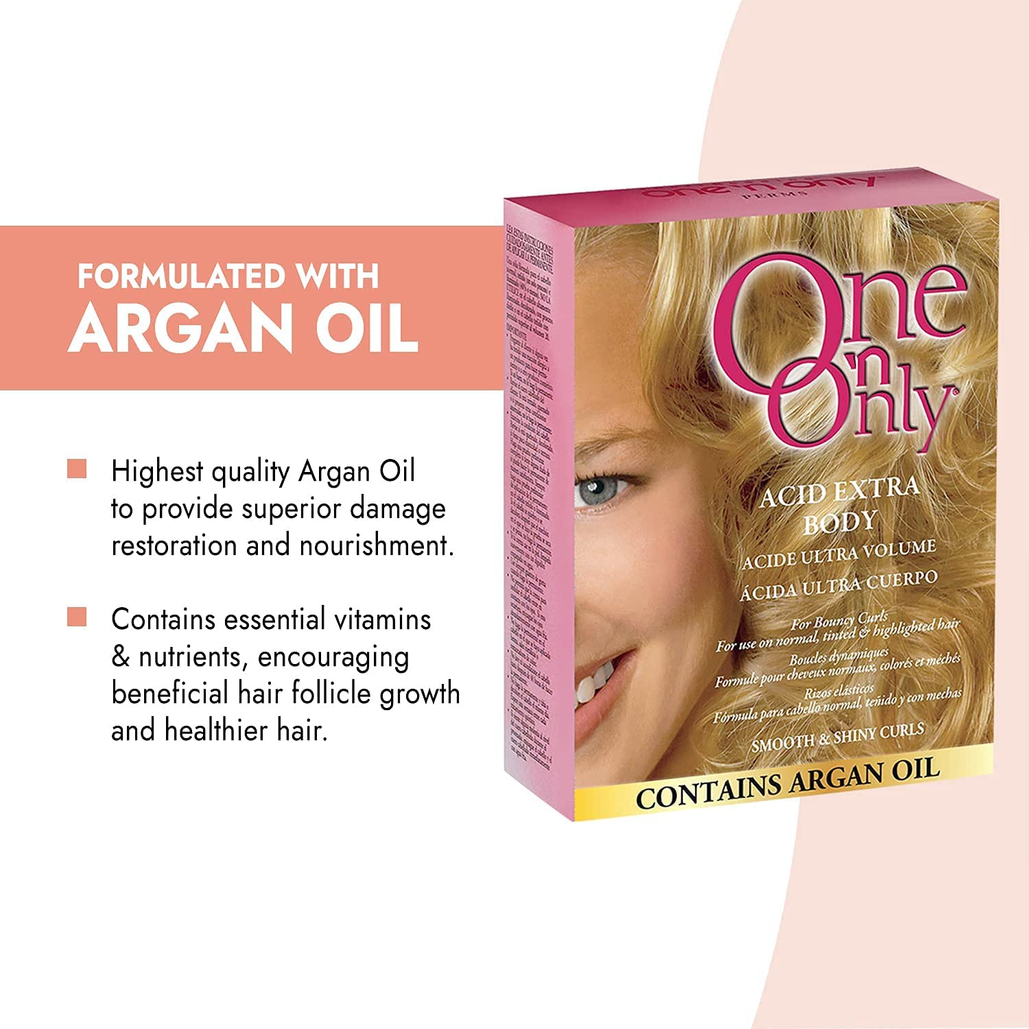 One 'N Only argan-oil-formula showcases moisture for softer, healthier-looking hair
