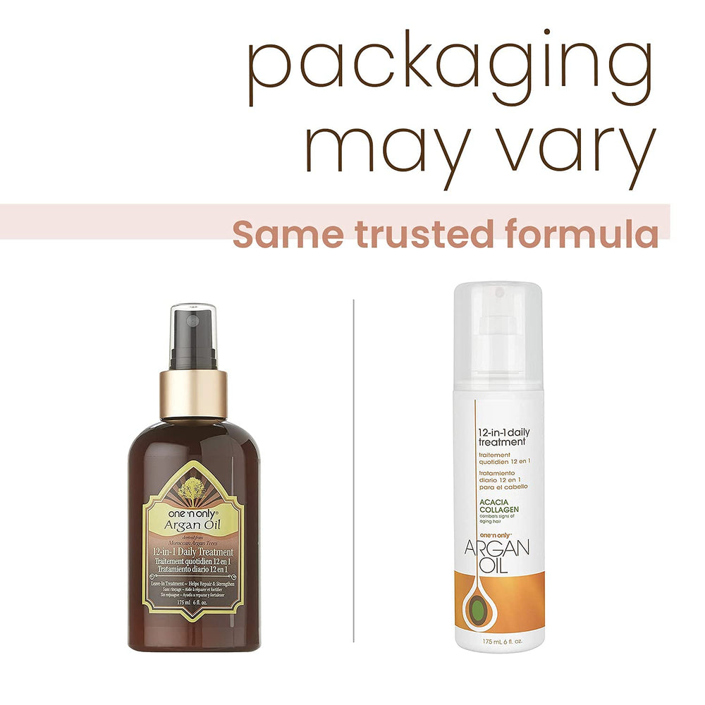 One 'N Only Argan Oil frizz control for calmer, frizz-free strands