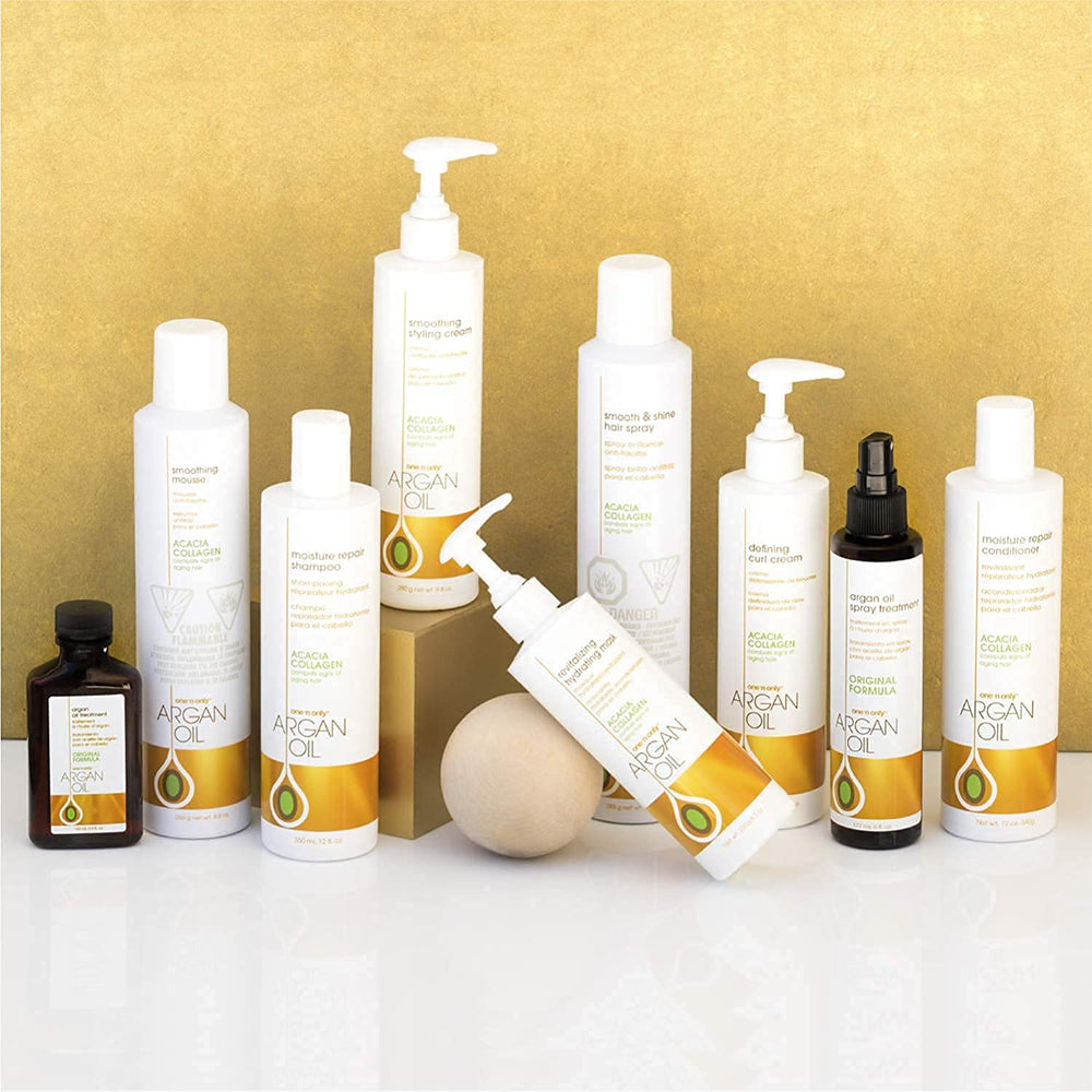 One 'N Only Argan Oil leave-in application for quick hydration