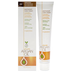 One N' Only Argan Oil Permanent Color hero delivers rich tones and luminous shine.
