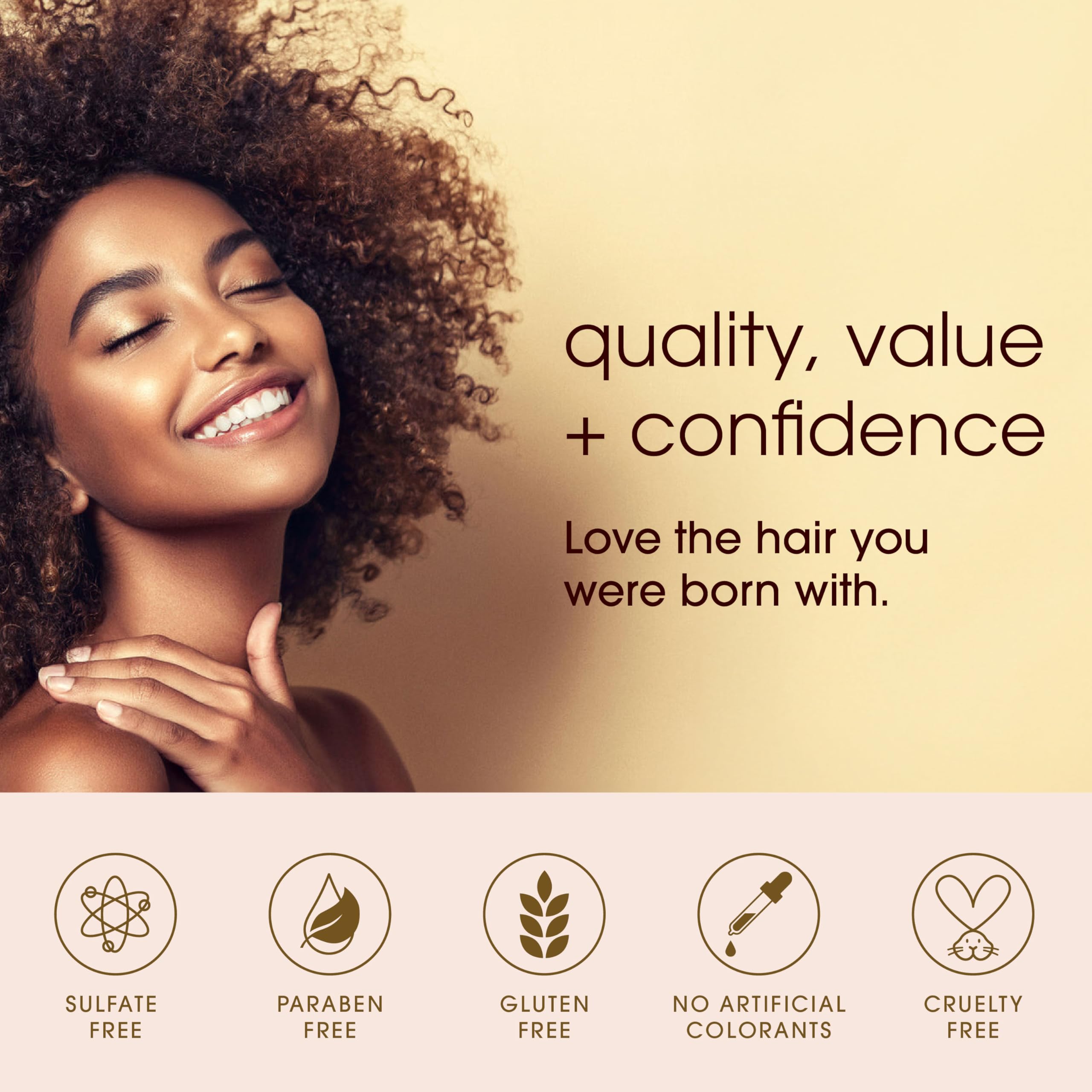 One N' Only Argan Oil rich natural brown 4NN result highlights warm neutral tones.