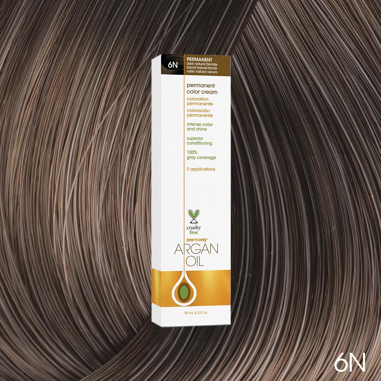 One N' Only color application steps ensure even, precise coverage.