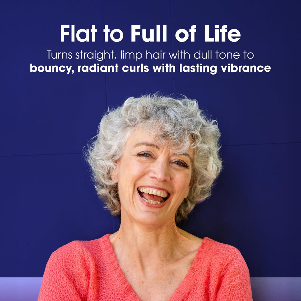 One 'N Only Shiny Silver Perm Kit step-by-step visual guides at-home curling.