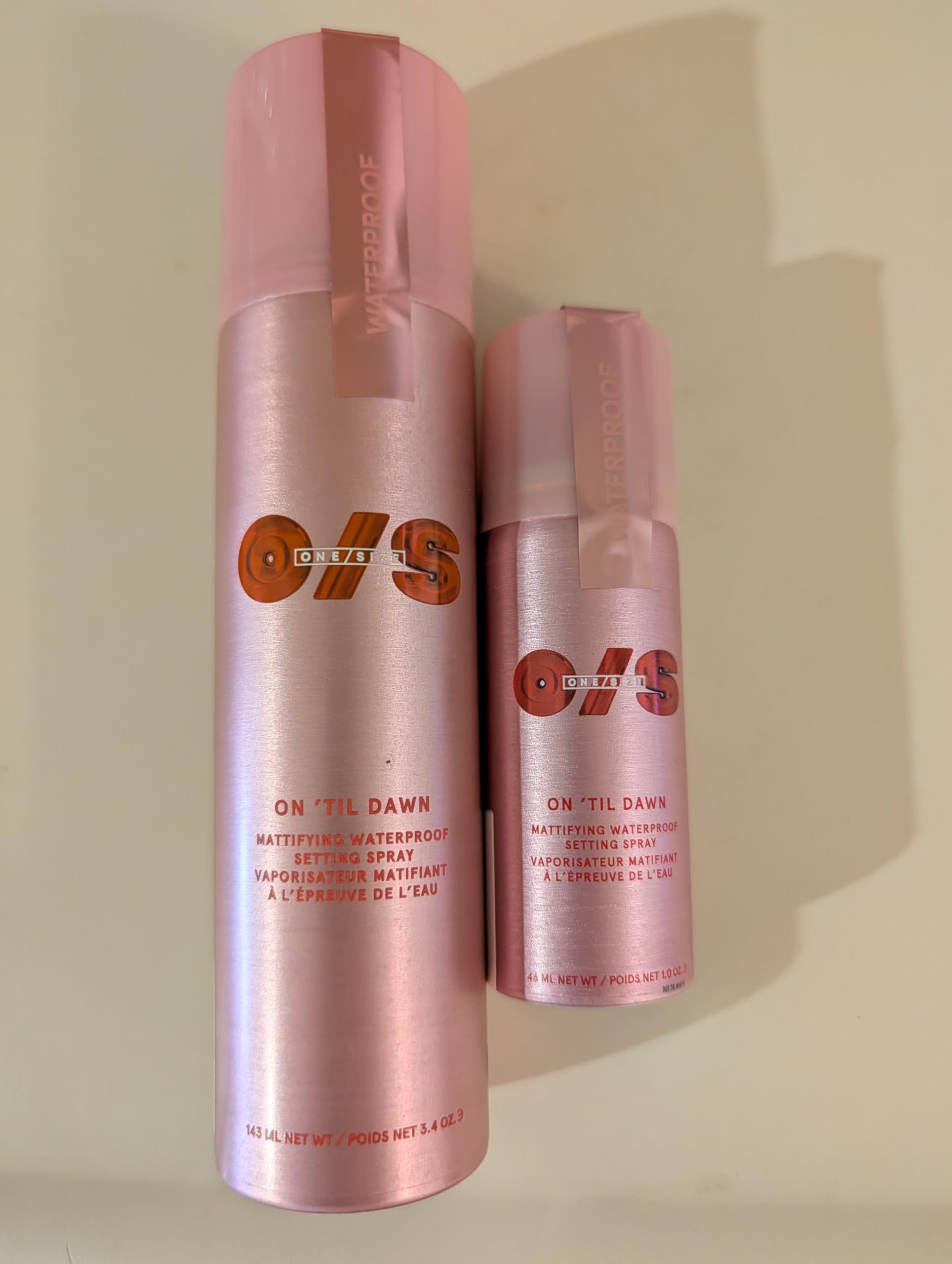 One Size On ’Til Dawn waterproof formula stands up to humidity and sweat.