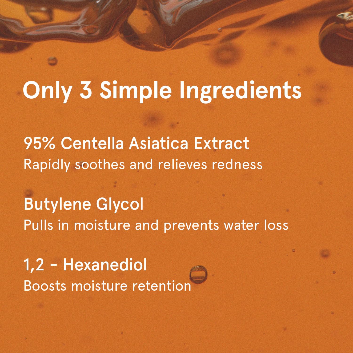 ONE THING Centella Toner skin glow after application highlights long-lasting hydration.