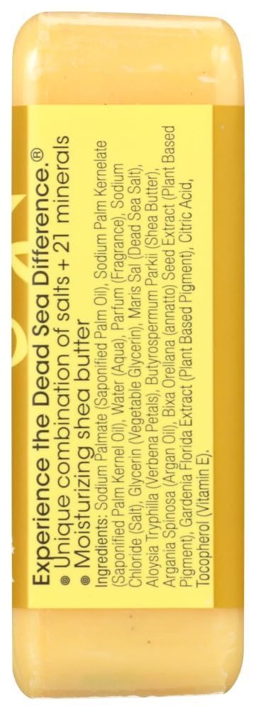 One With Nature Dead Sea Mineral Soap Lemon Sage used during bath for a calming routine.