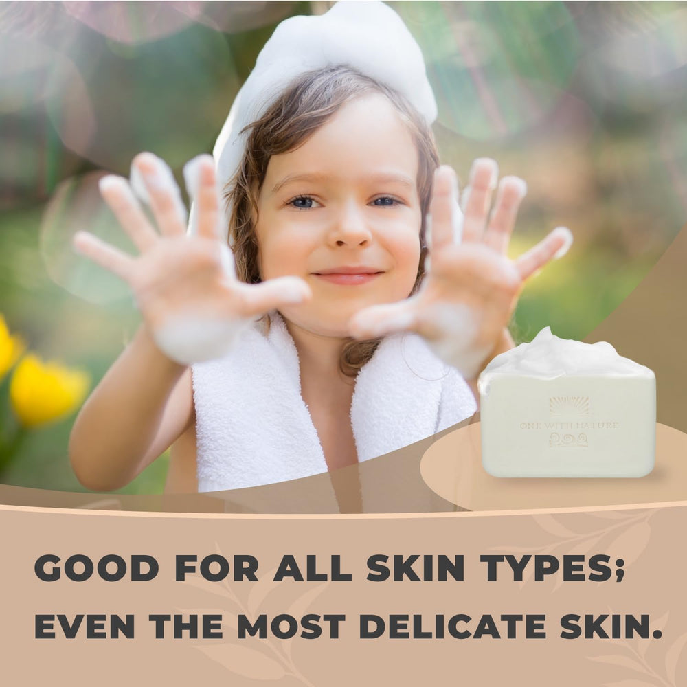 One With Nature Dead Sea Salt Soap eco-packaging—sustainable, toxin-free choice.