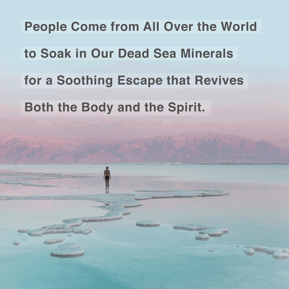 One With Nature Dead Sea Salt Foot Soak for tired feet.