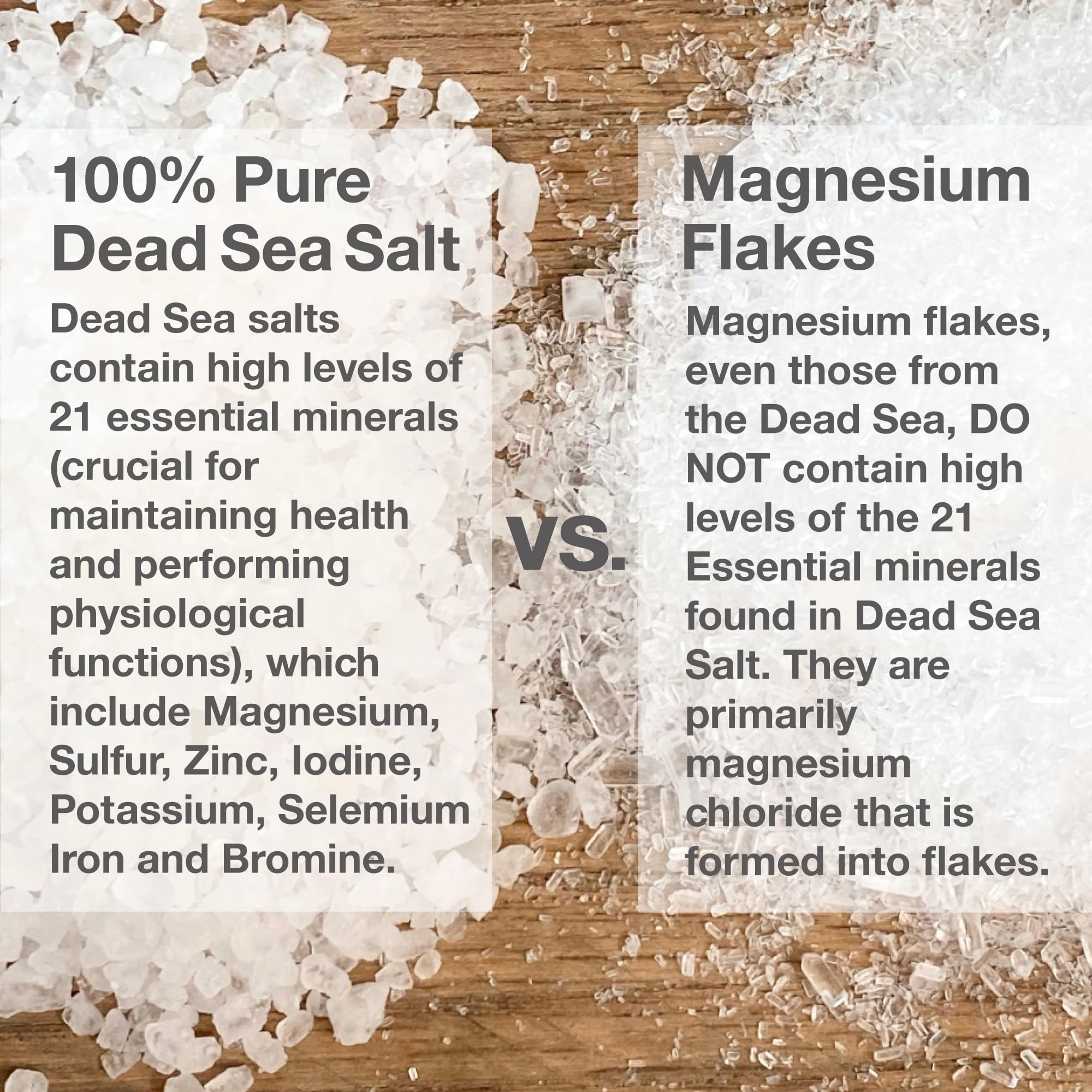 One With Nature Dead Sea Salt Mineral-Rich Formula supports a refreshing soak.