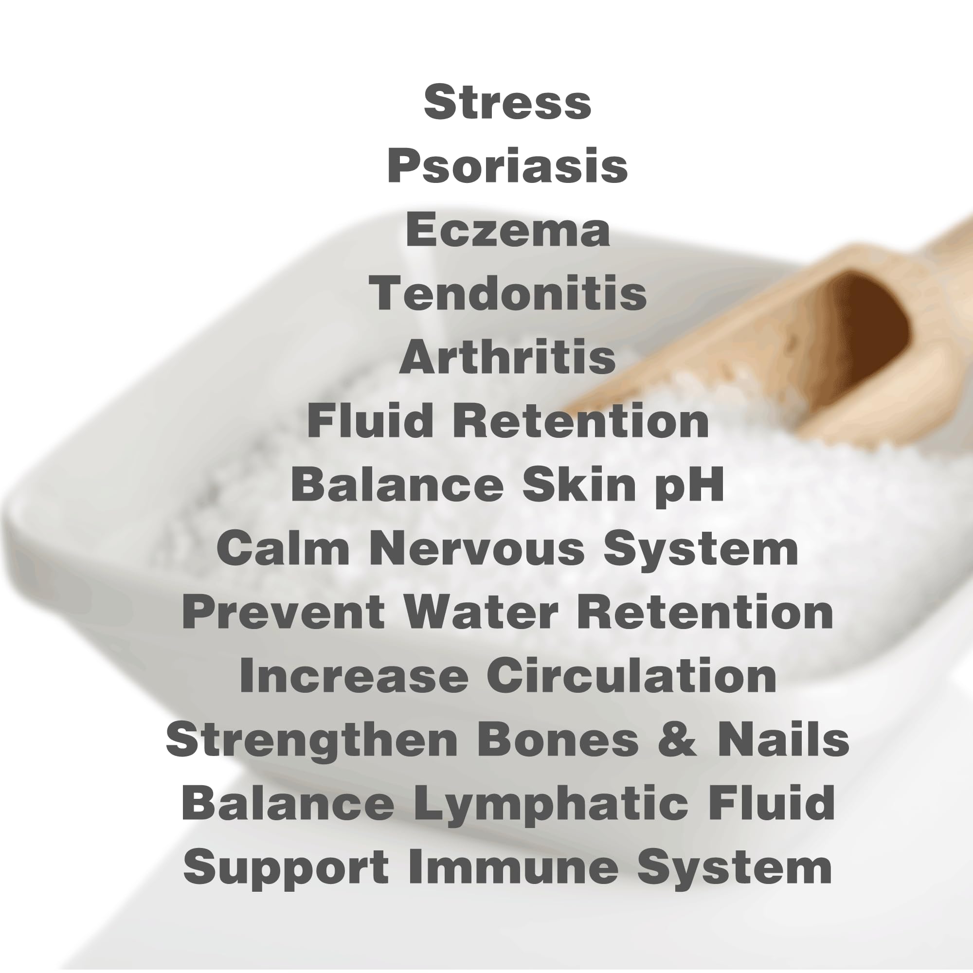 One With Nature Dead Sea Salt Pour-Over Bath relaxes muscles and mind.