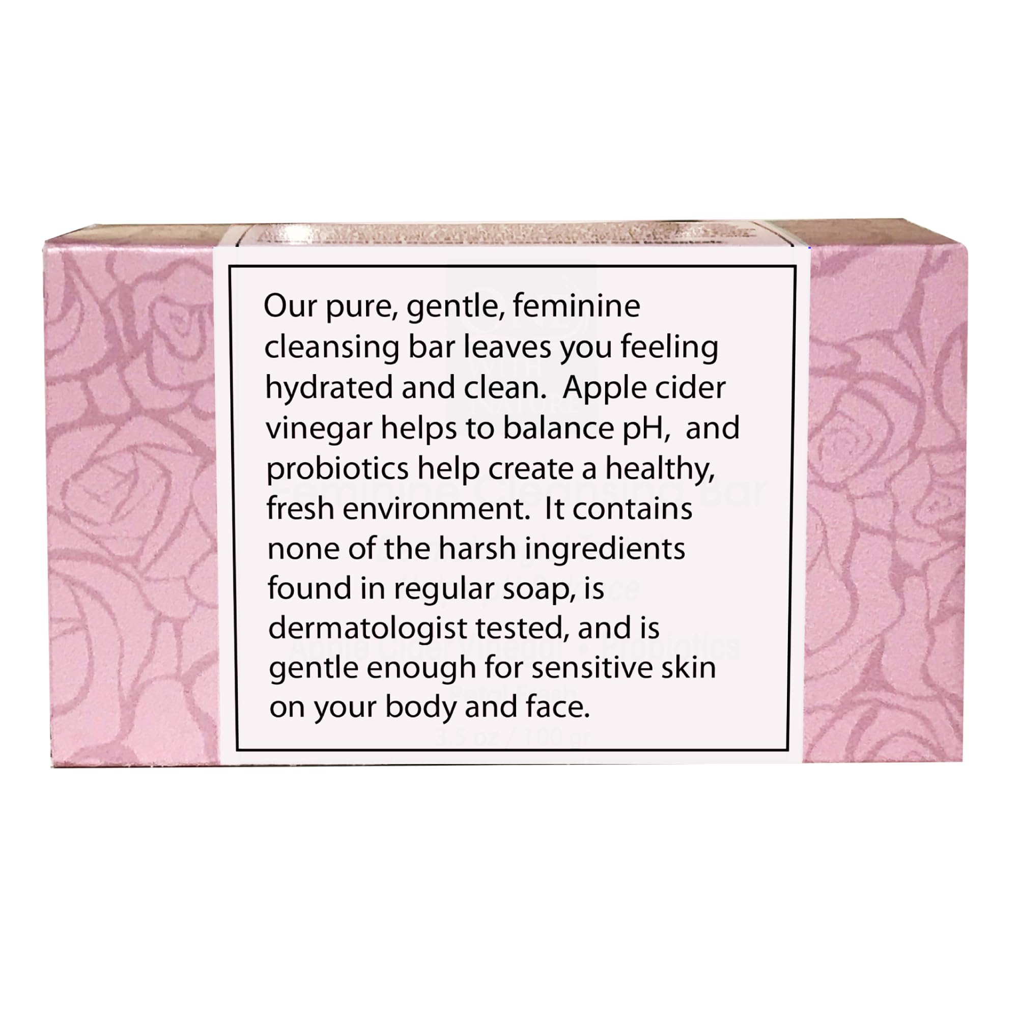 One With Nature gentle cleanser for face and body daily use.