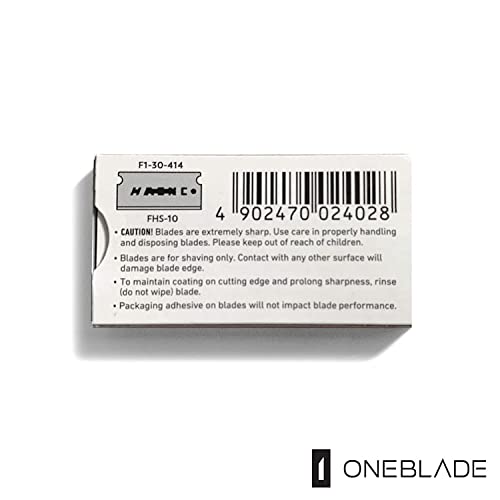 OneBlade Genesis razor compatibility with Feather FHS-10 blades for precise everyday shaves