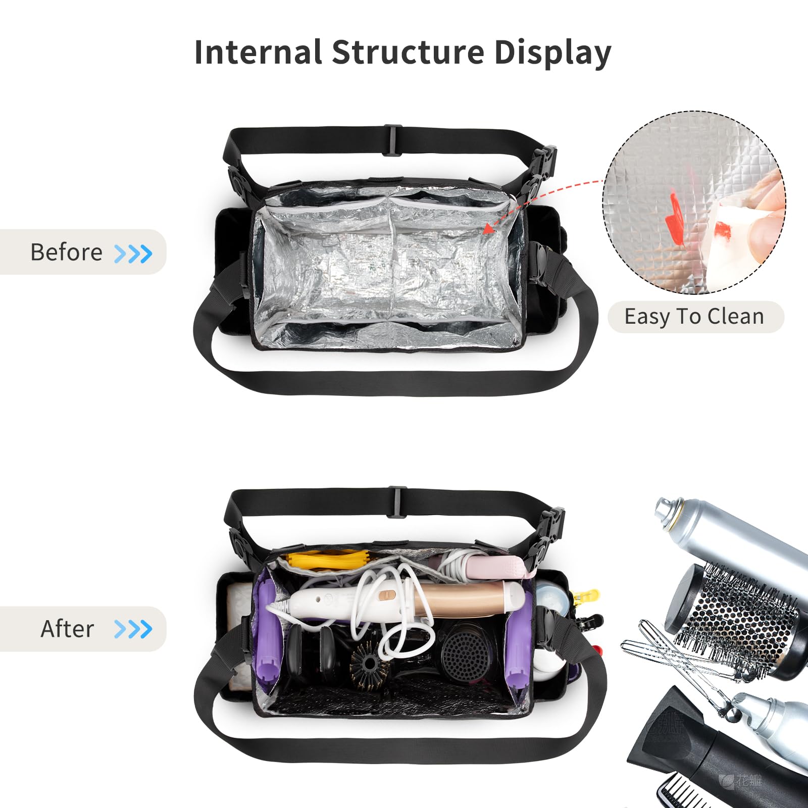 Onemoky bag durable construction withstands professional use and frequent travel.