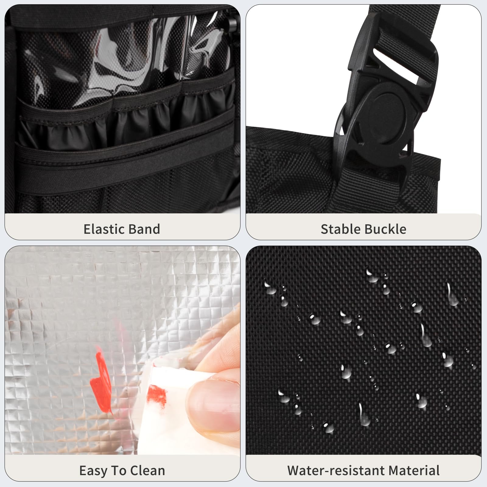 Onemoky hairdresser bag multiple pockets cut clutter with organized tool storage.