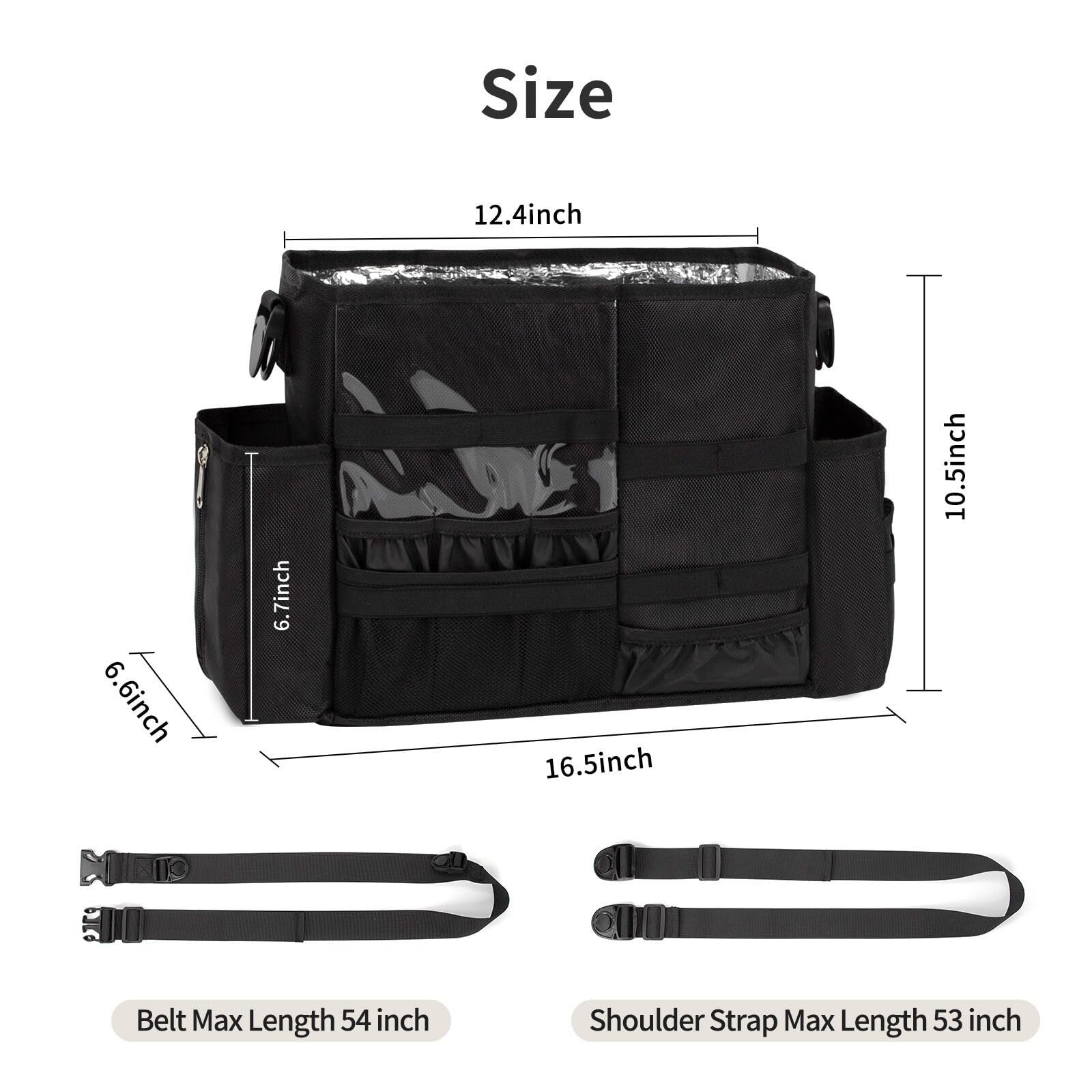 Onemoky waterproof oxford fabric shields contents in wet studio environments.