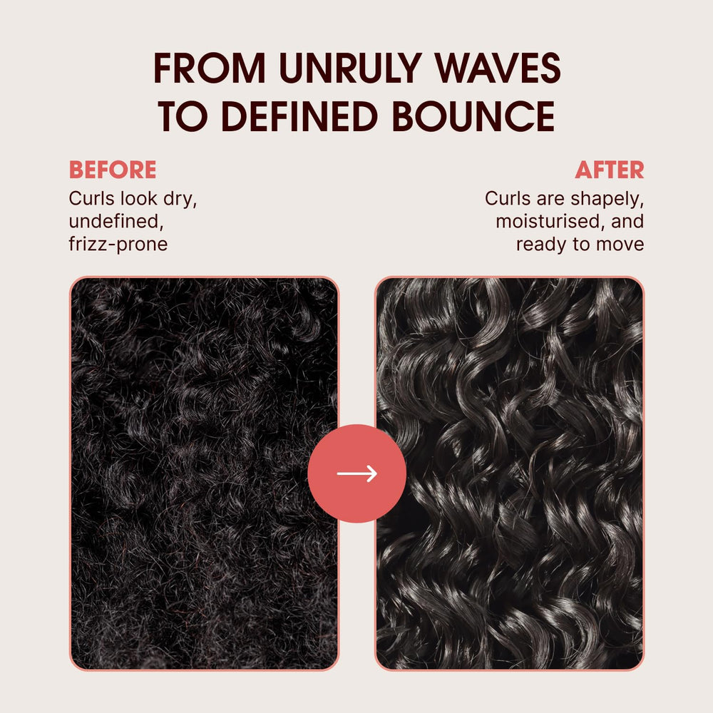 One 'N Only Defining Curl Cream argan oil acacia collagen supports healthier-looking hair.