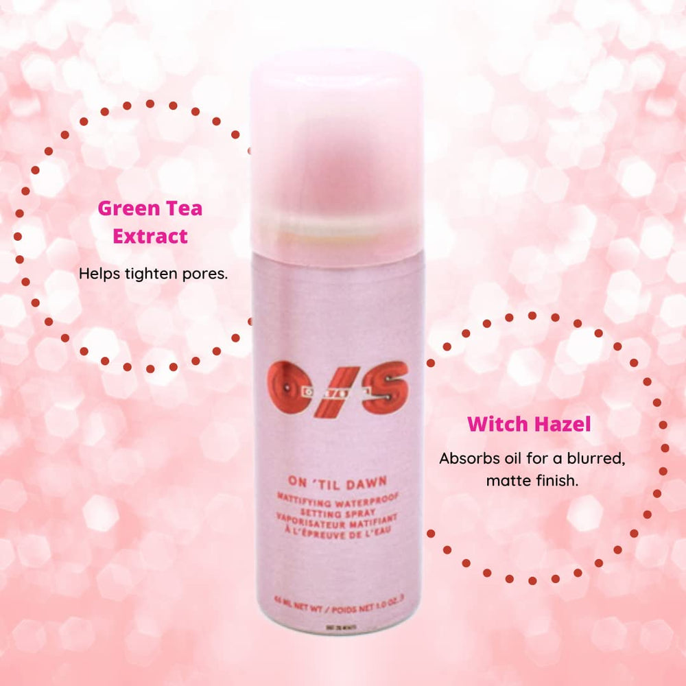 ONE/SIZE Patrick Starrr mini On 'Til Dawn matte spray isolated shot for oil control