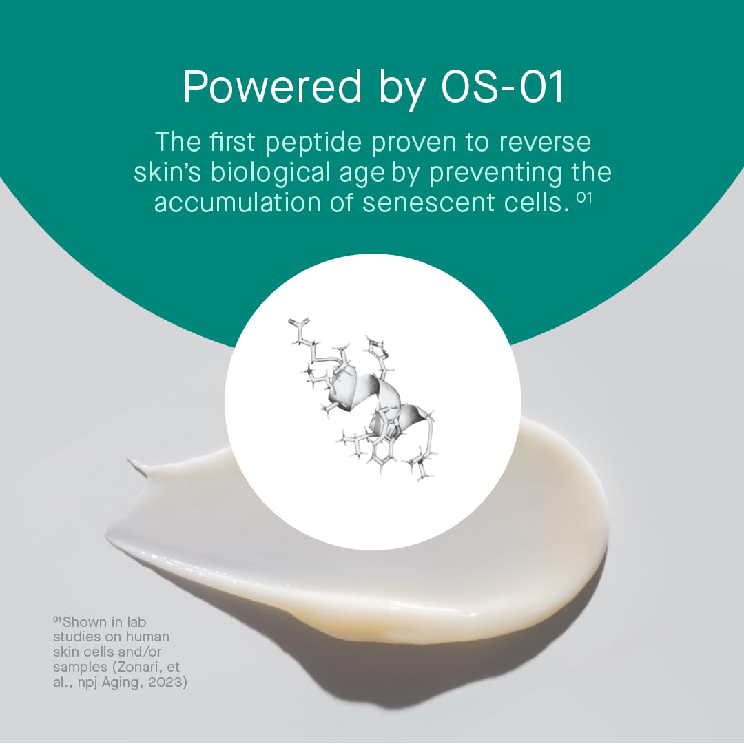OneSkin BODY OS-01 application routine shows smooth, absorbent texture.