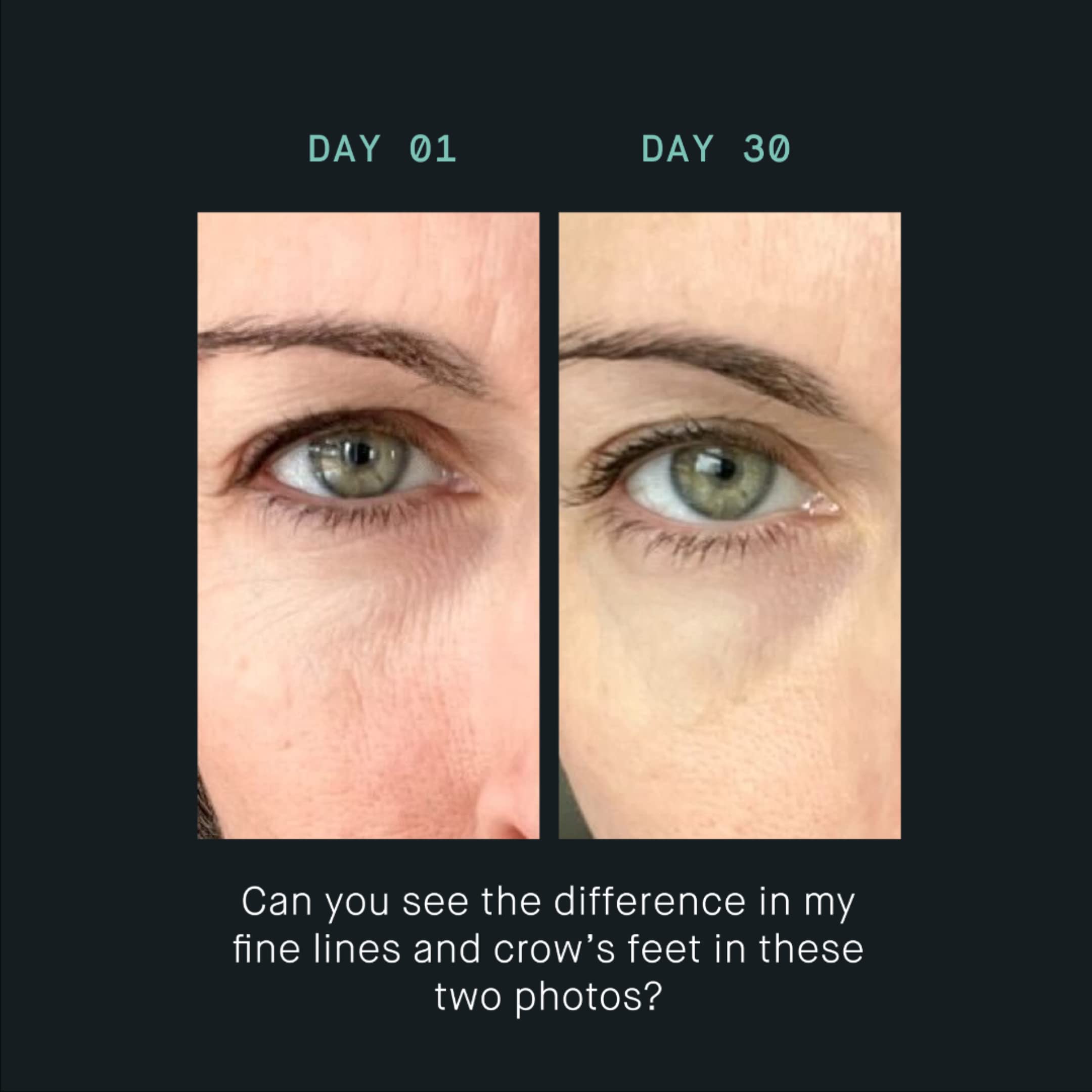OneSkin EYE OS-01 fragrance-free label closeup highlights clean, vegan, cruelty-free eye care