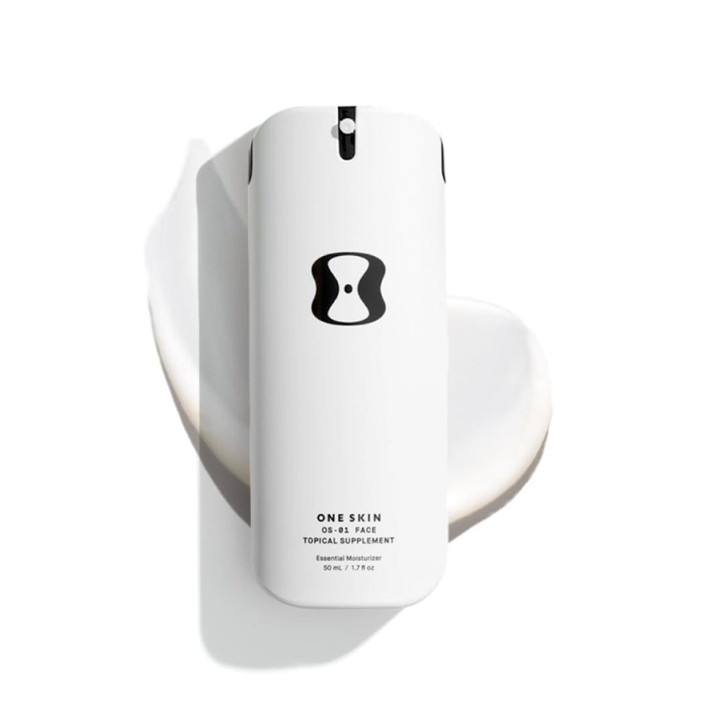 OneSkin Face OS-01 bottle front — fragrance-free formula for sensitive skin.