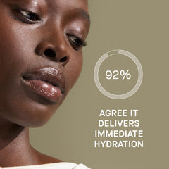 Oneskin LIP SPF OS-01 sunscreen swirl illustrating mineral UV defense and nourishing texture.