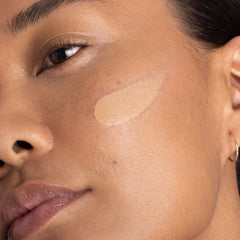 OneSkin OS-01 Shield clean vegan formula label highlights fragrance-free and cruelty-free benefits.
