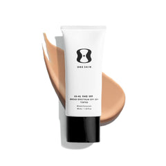 OneSkin OS-01 Shield untinted SPF bottle provides mineral UV protection for daily wear.