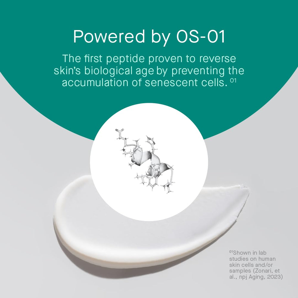 OneSkin PREP travel cleanser primes skin for better peptide absorption
