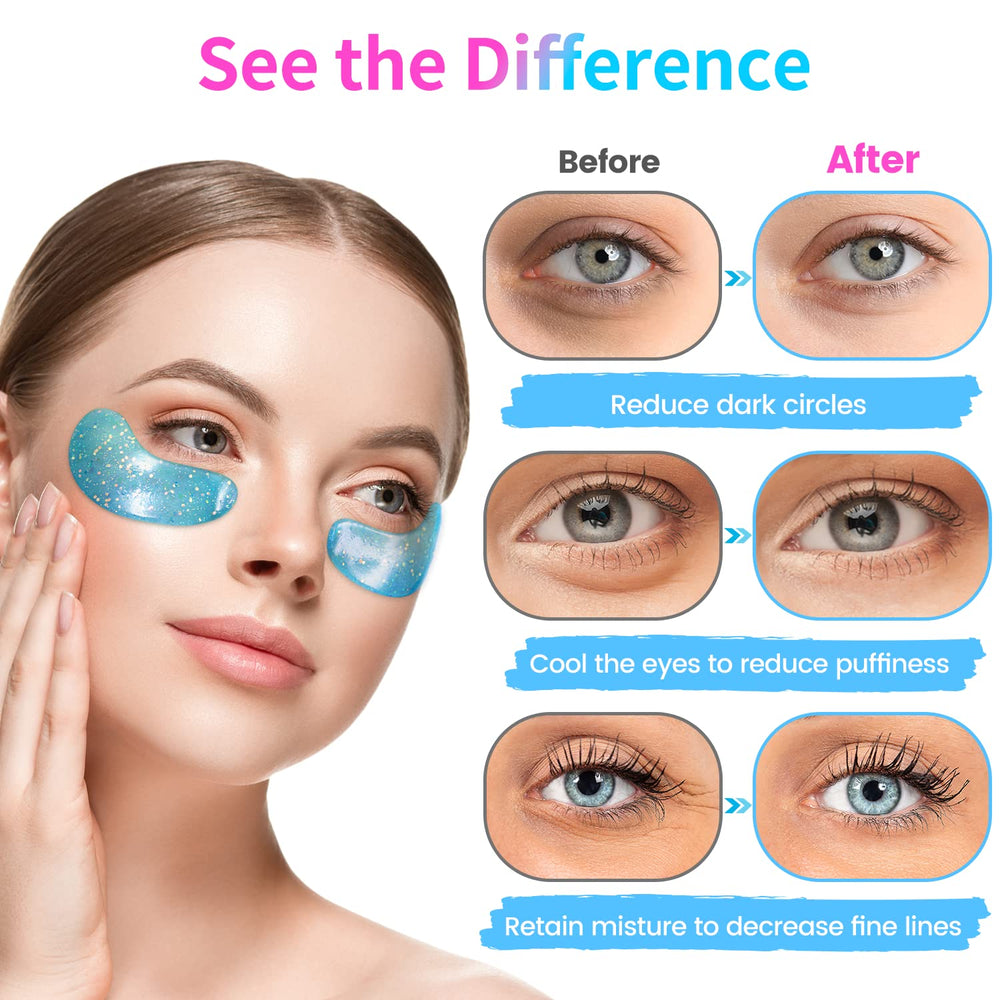 Onespring eye gel pads for wrinkles smooth and reduce puffiness.