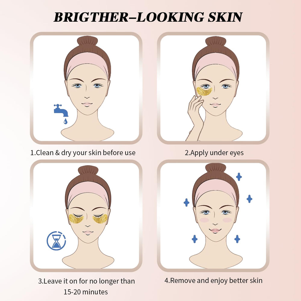 Onspring Under Eye Patches serum-absorption scene highlights smoothing, hydration, and ingredient benefits