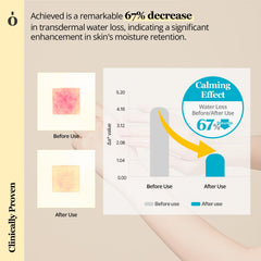 ONGREDIENTS Centella Extract label close-up signals soothing botanical care for sensitive skin.