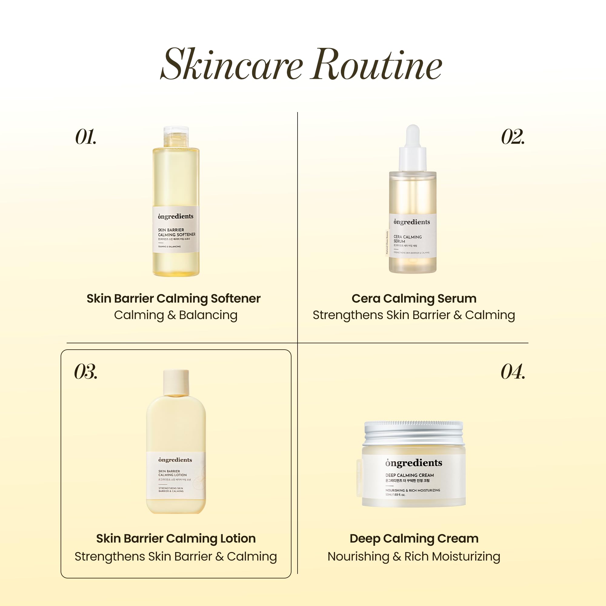ONGREDIENTS Glass skin glow concept after application with radiant hydration.