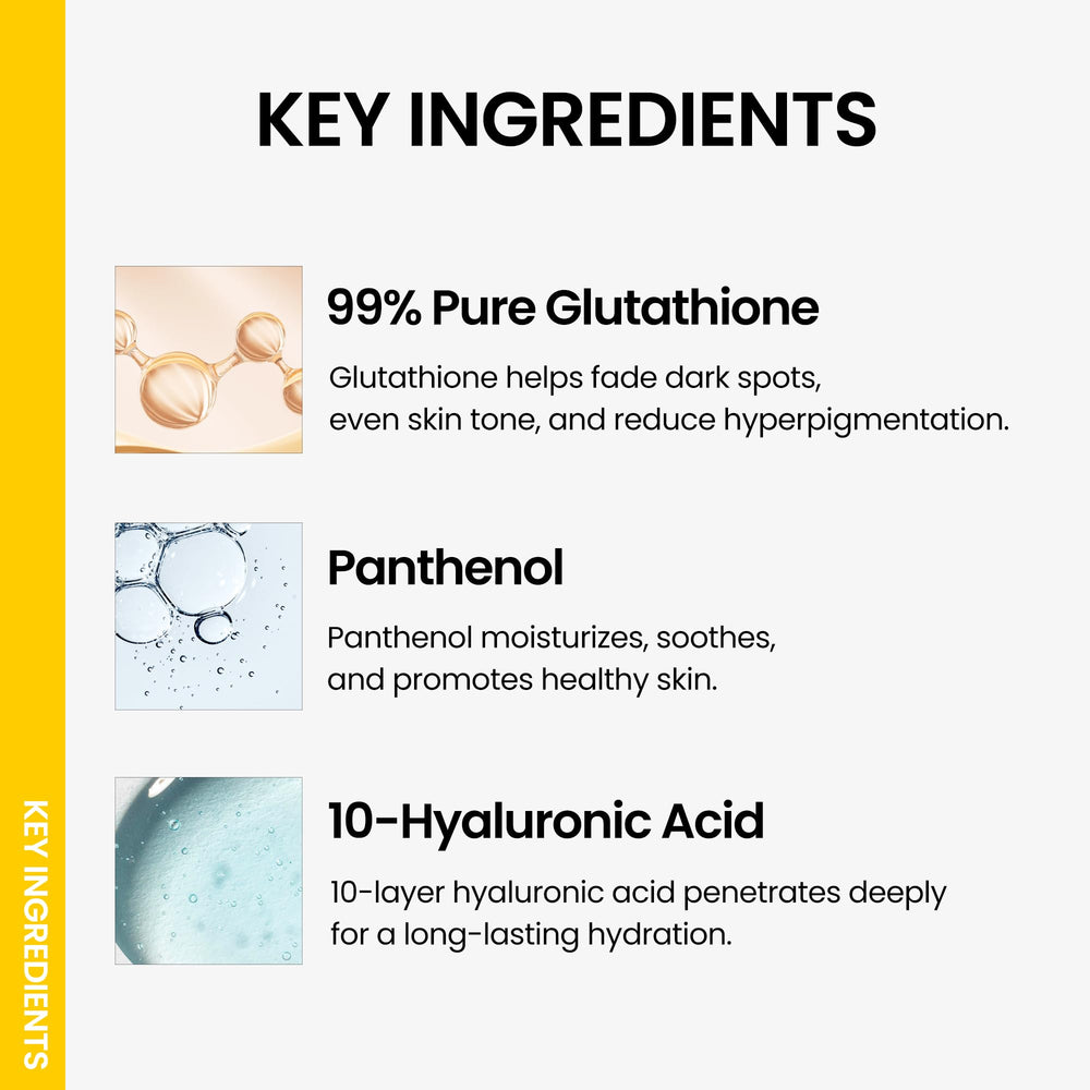ONGREDIENTS serum quick absorption close-up highlights a lightweight texture under makeup.
