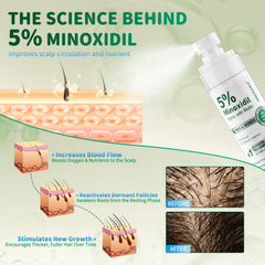 ONIADBA nourishing blend with biotin and castor oil on display.