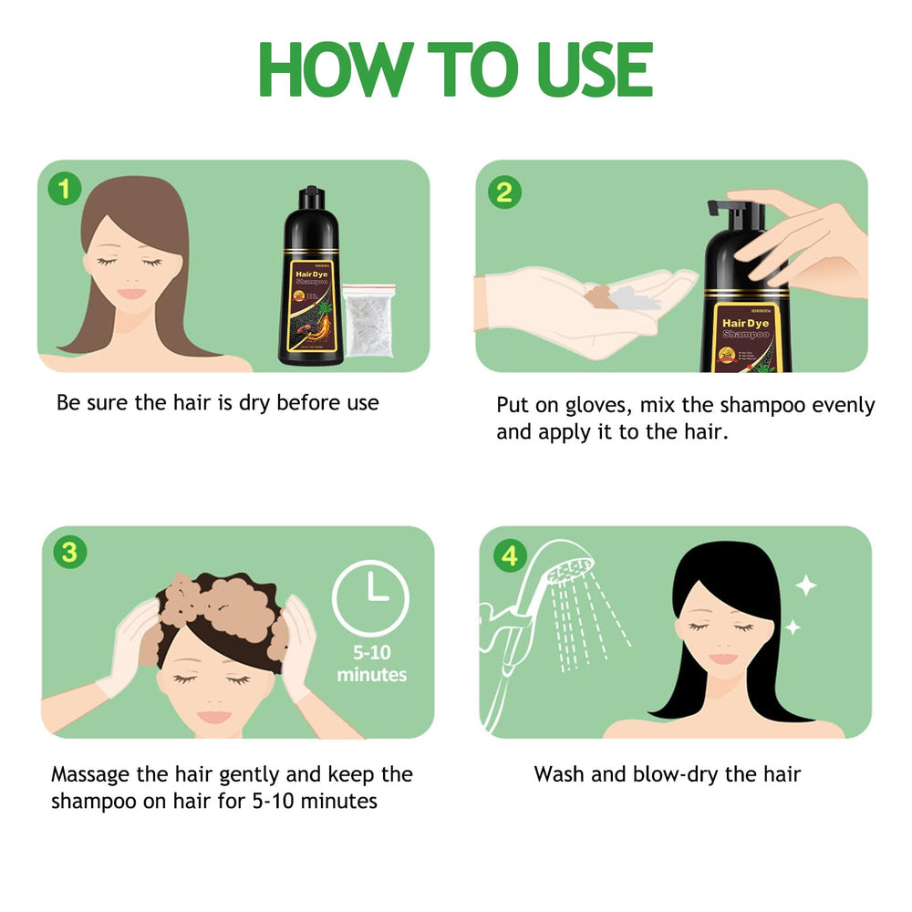 Onilyua easy-use shampoo requires no separate conditioner after dyeing.