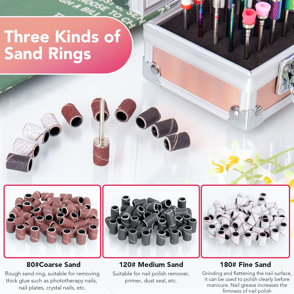 Onism drill bits in use demonstrate professional performance for quick manicures.