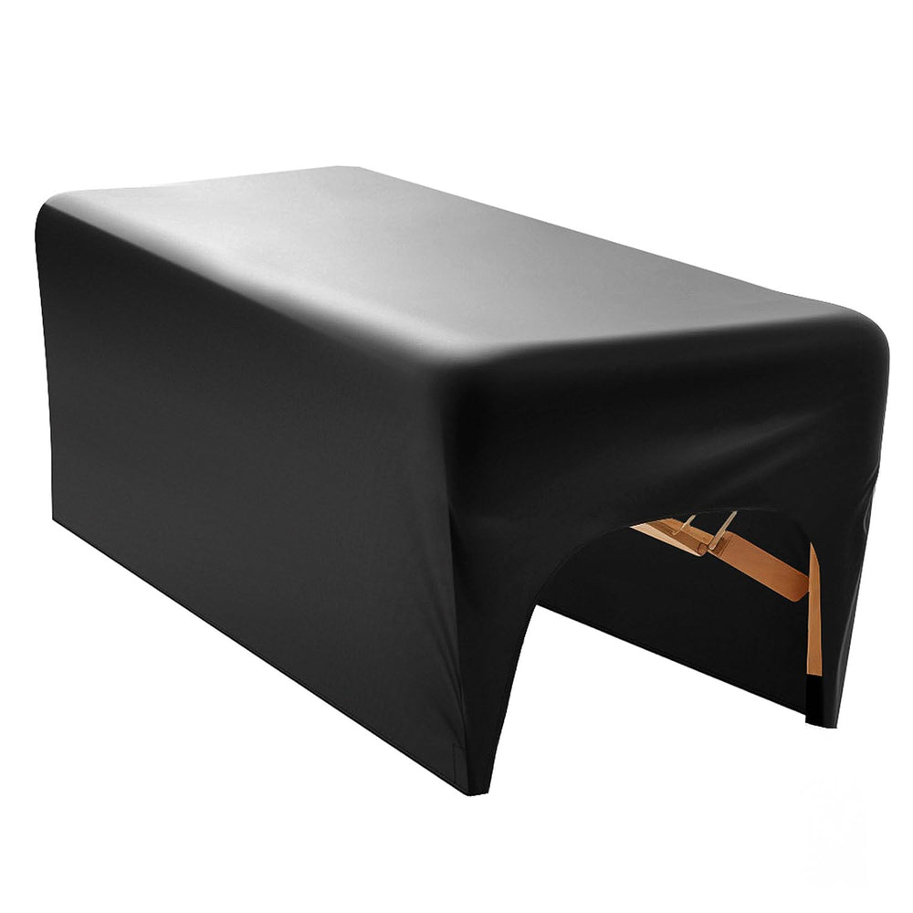 Onism Lash Bed Cover PU leather close-up showing premium surface and spill protection