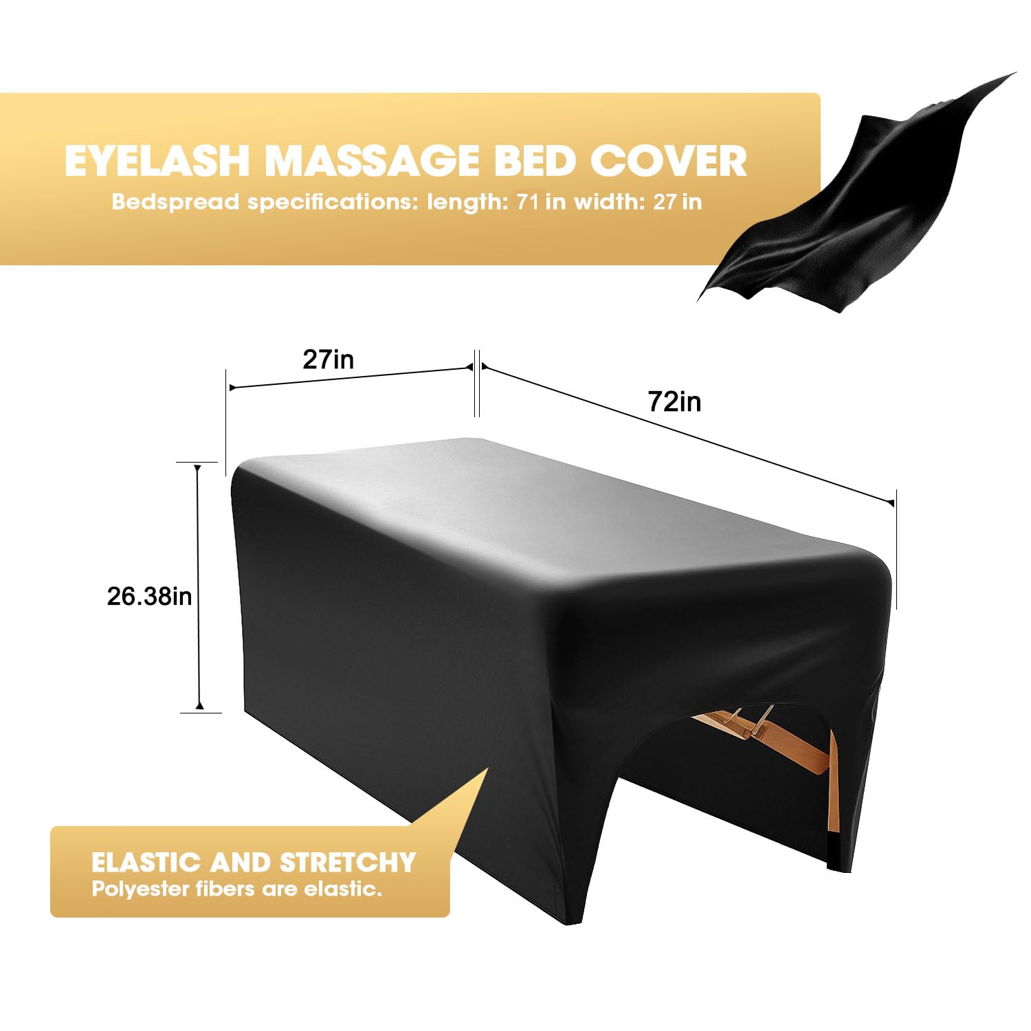Onism Lash Bed Cover spill-proof surface ideal for busy salons
