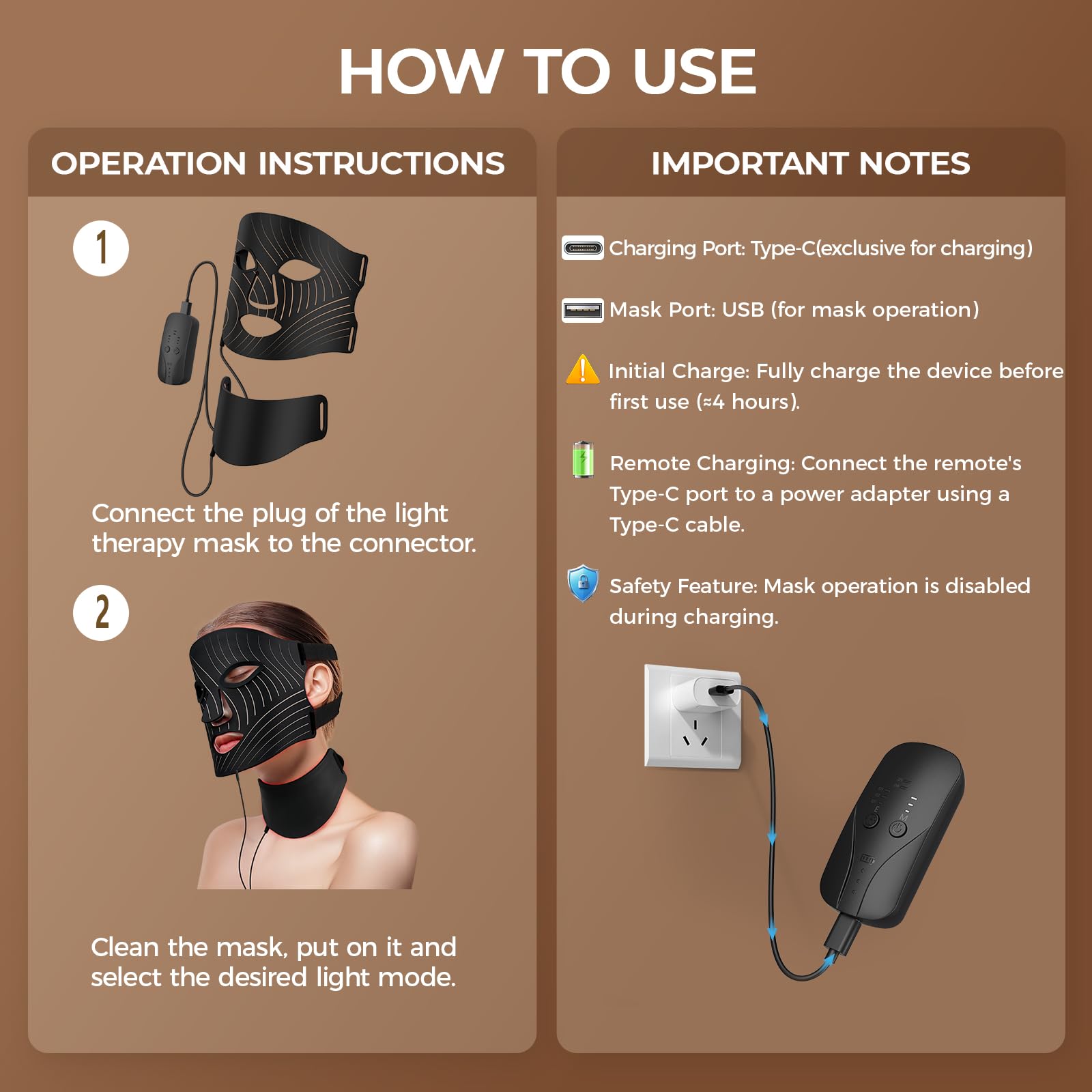 ONLUKY power-bank-ready use demonstrates on-the-go sessions.