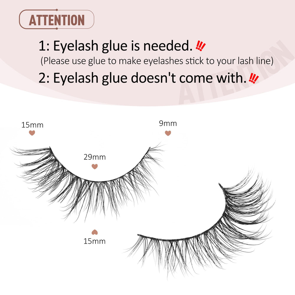 Onlyall DK77 ultra-thin-band lashes for comfortable all-day wear.