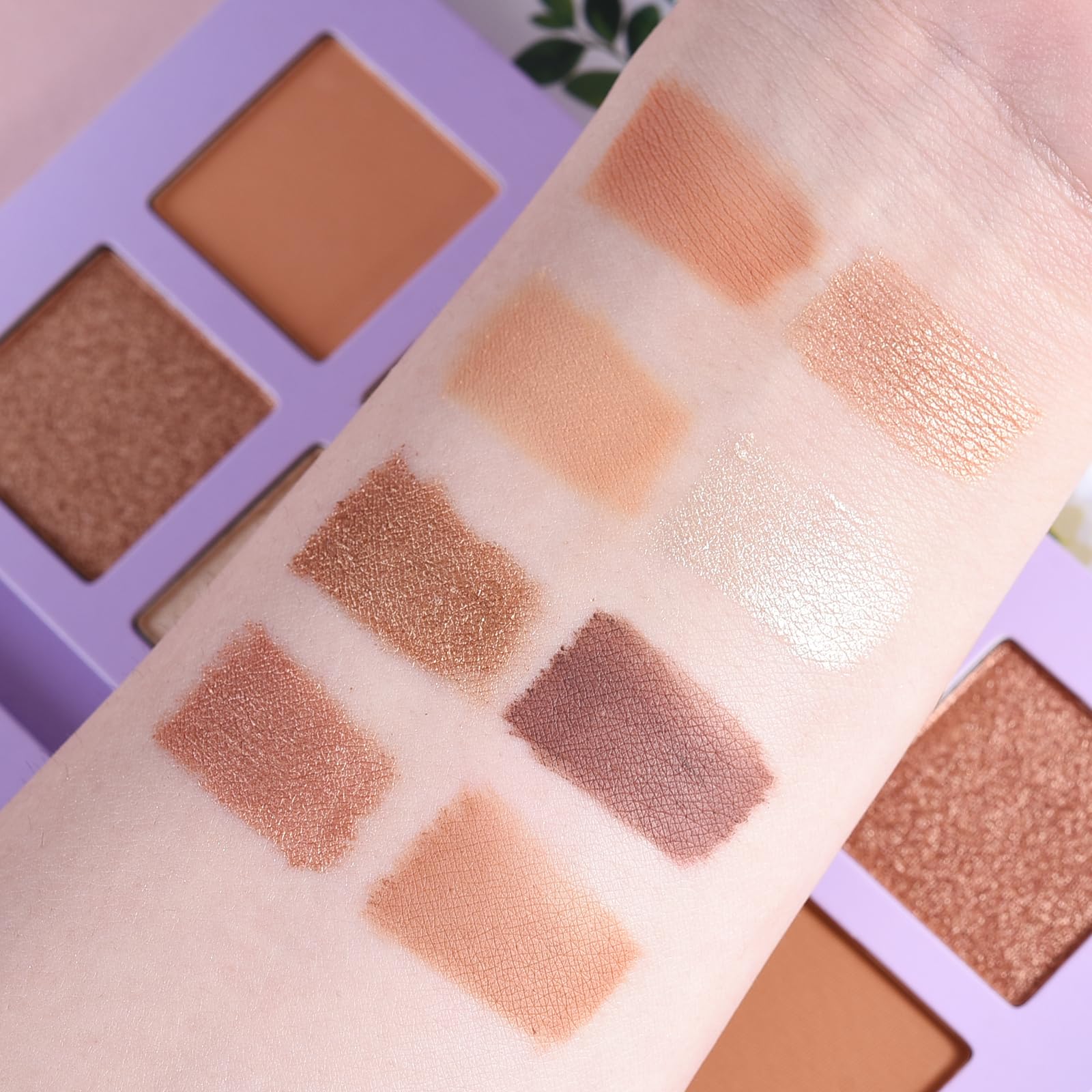 ONLYBETTER matte palette sleek compact design for travel and quick looks