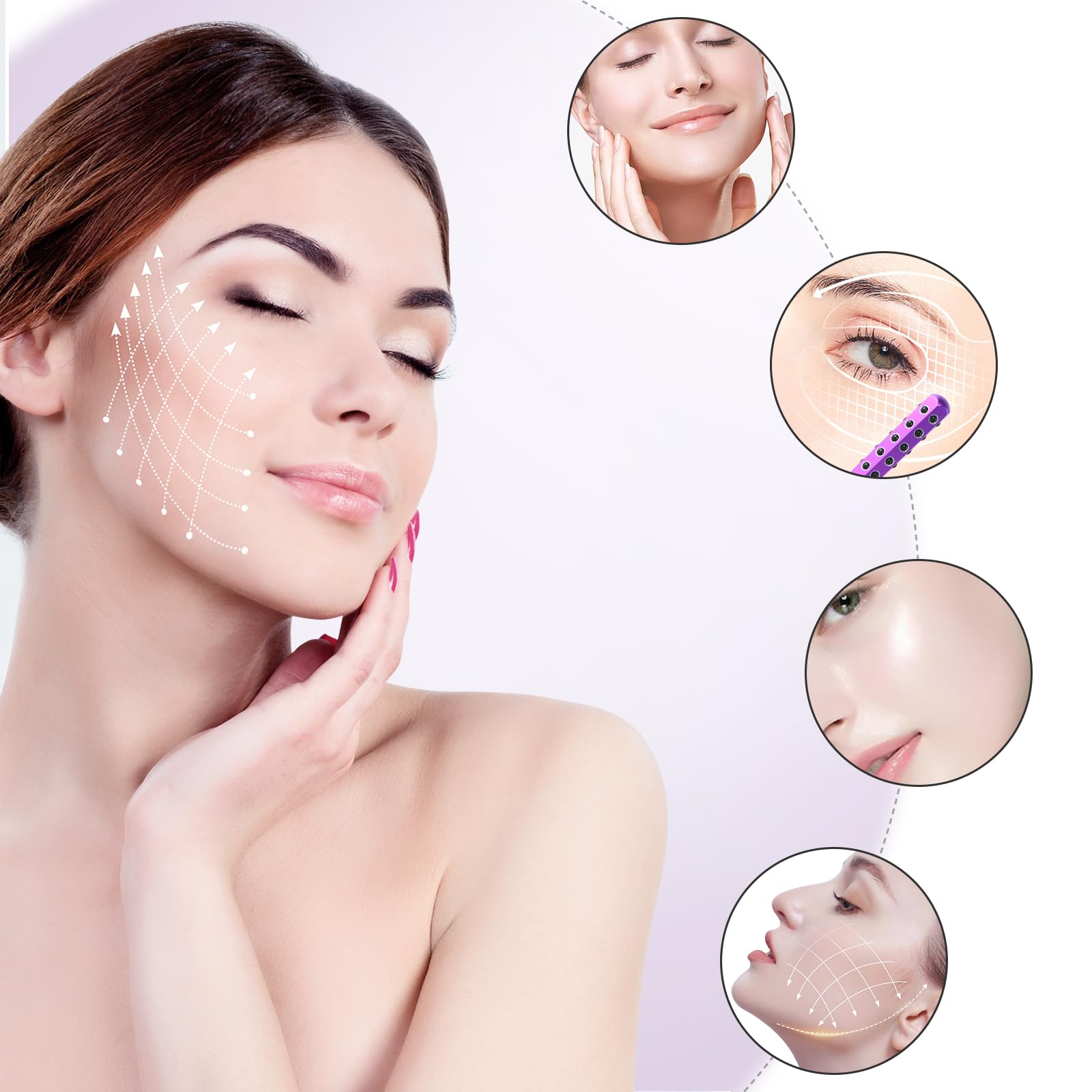 ONLYSKY BEAUTY Up Lifting Roller cooled in fridge for soothing, refreshing benefit