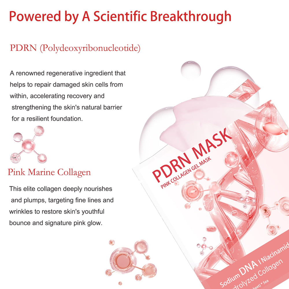 ONMYLOVIN salmon DNA PDRN pink mask supports subtle elasticity and smoother texture during wear.