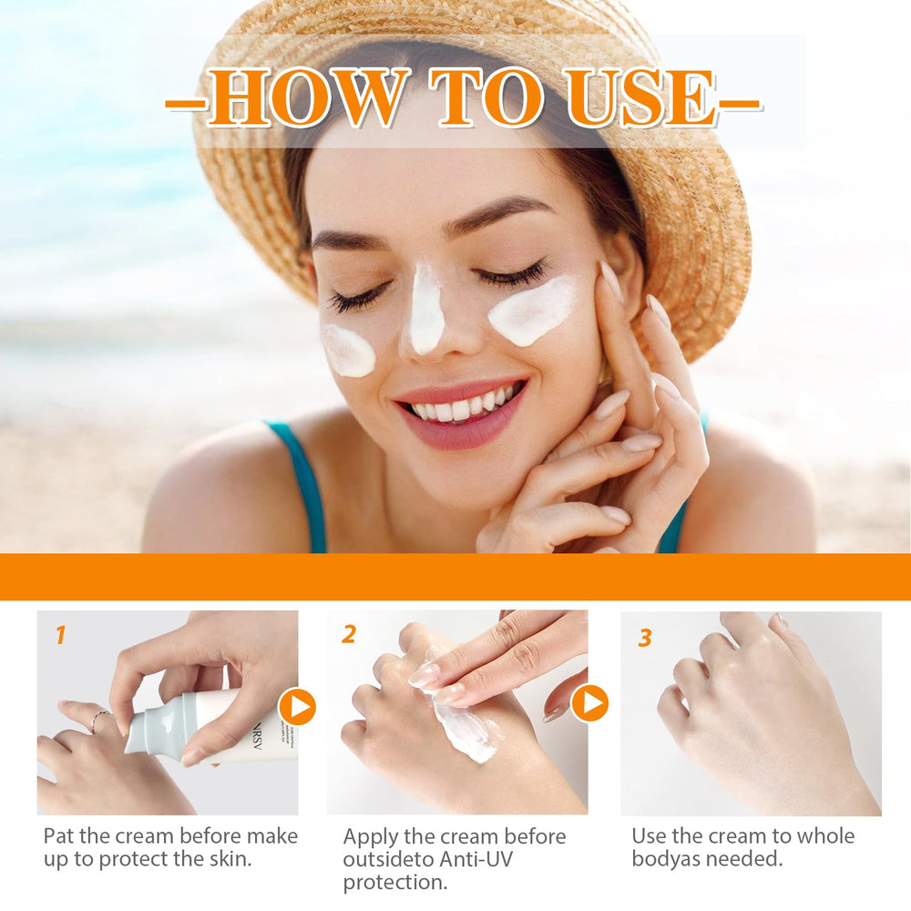 ONRSV centella serum being massaged into skin