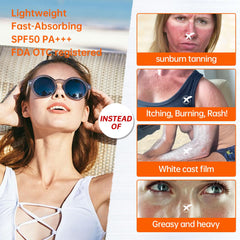 ONSART travel-size sunscreen spray fits in bags for easy reapplication on the go.