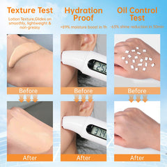 ONSART tinted sunscreen blue light protection illustration highlighting screen safety.