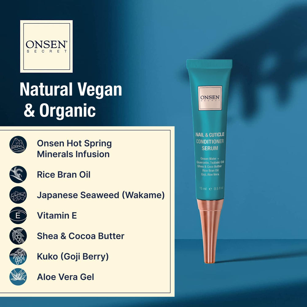 Onsen Secret durable buffer block delivering salon-quality shine.