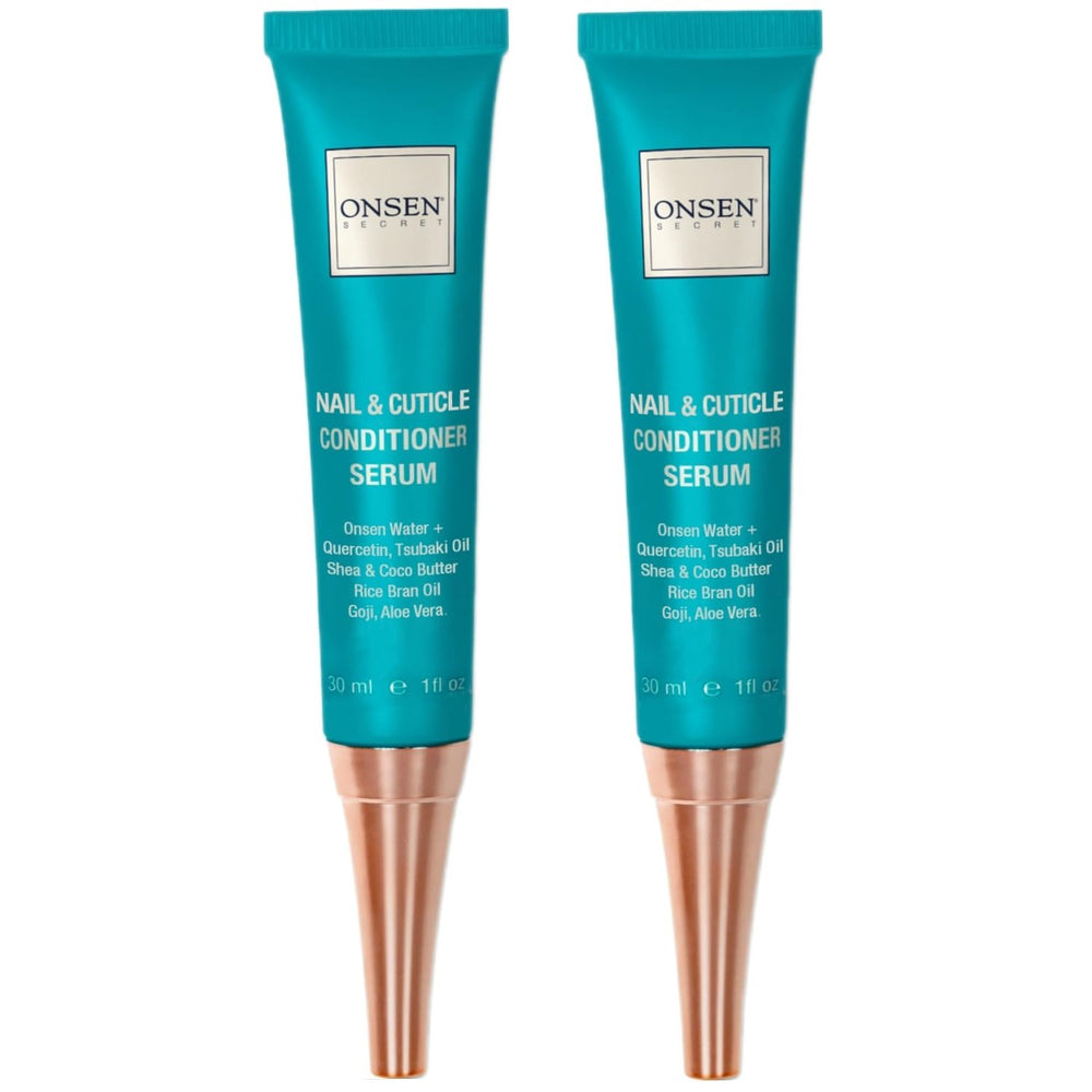 Onsen Secret nail-cuticle serum bottle for fast-absorbing nail care