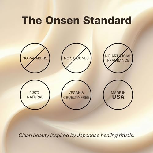Onsen Secret onsen minerals water bottle conveys mineral-rich hydration for nails.