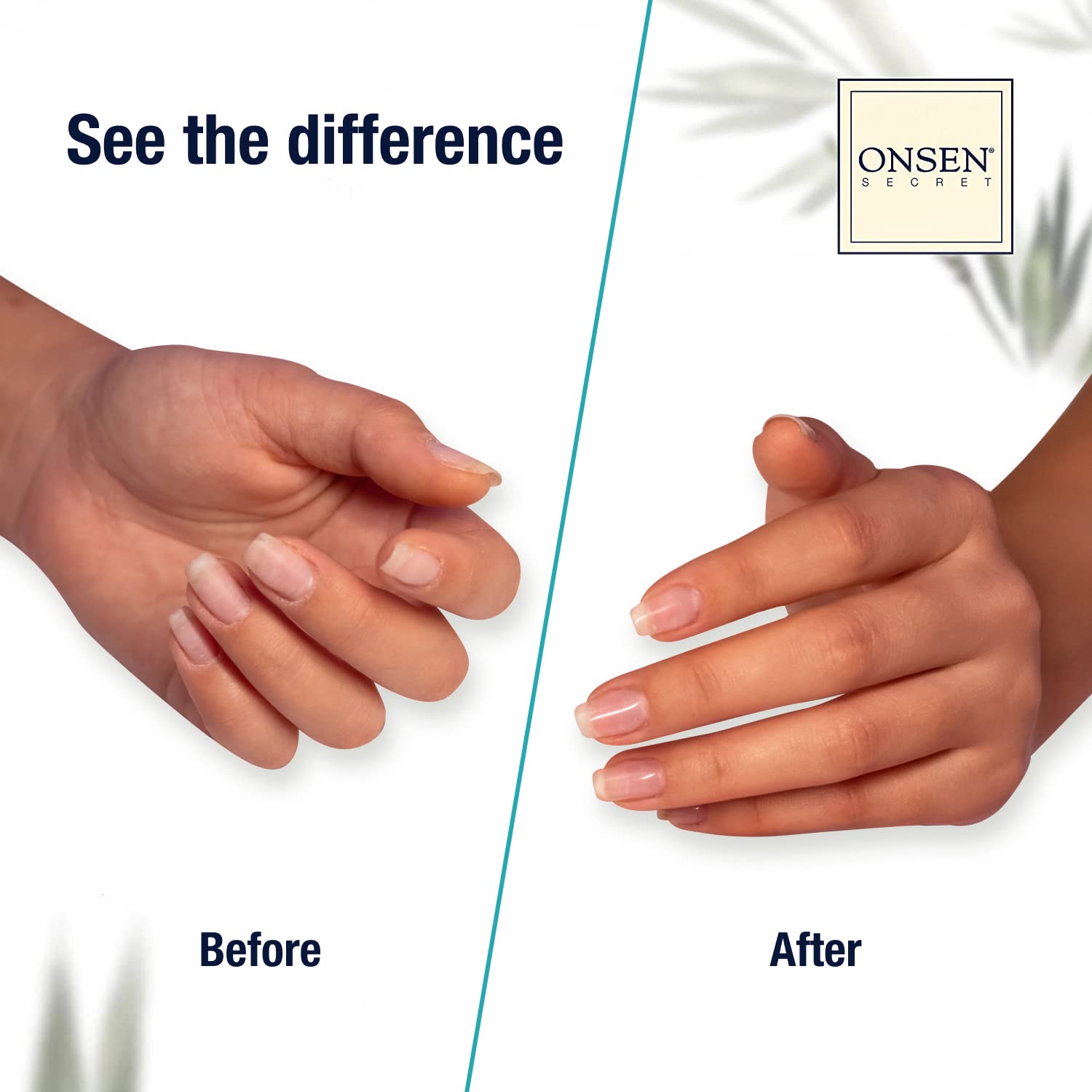 Onsen Secret Professional Nail Buffer Block 4-way buffing in action for smoother ridges